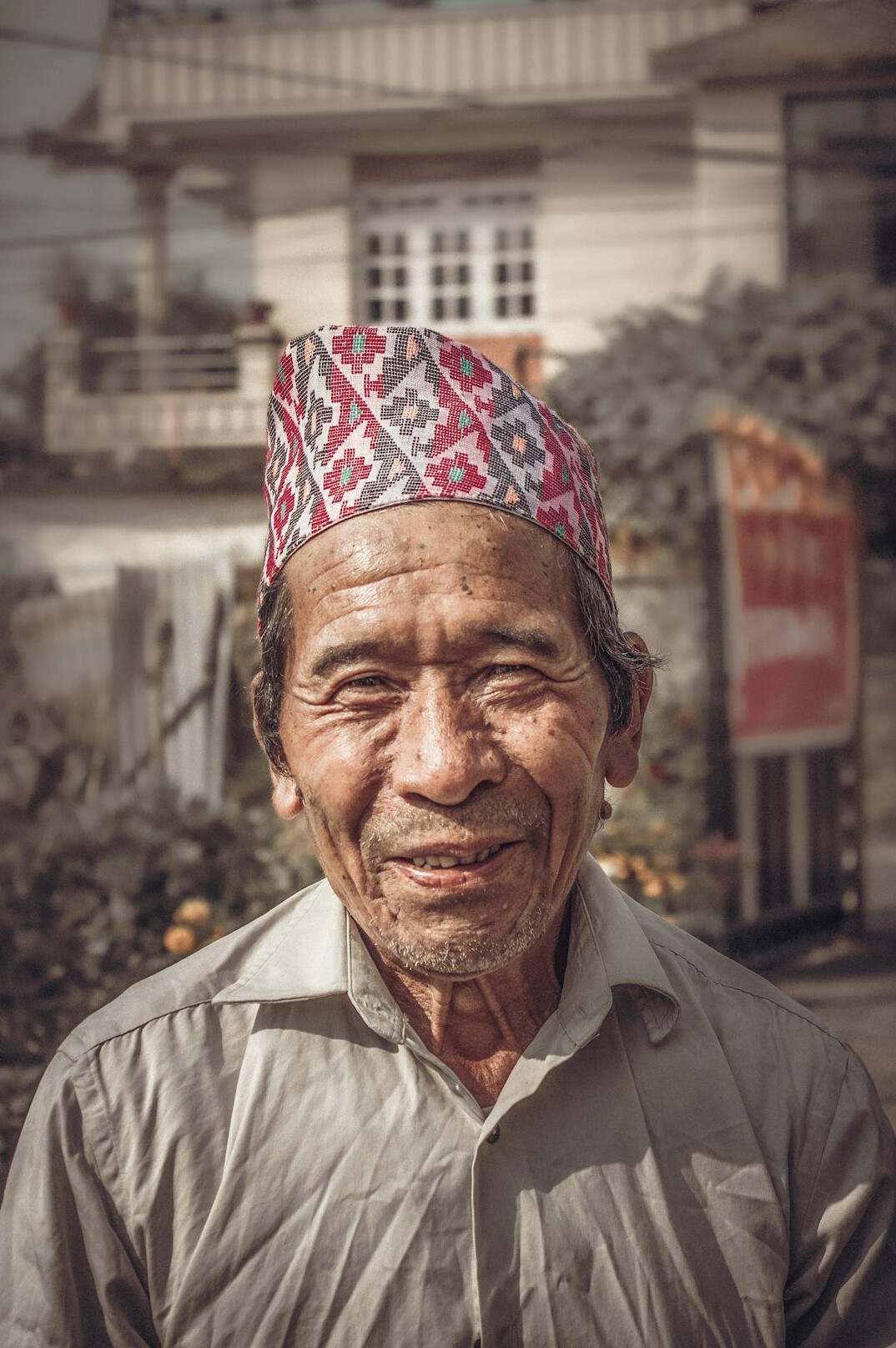 Studio portrait of a Malaysian Malay man in business casual attire